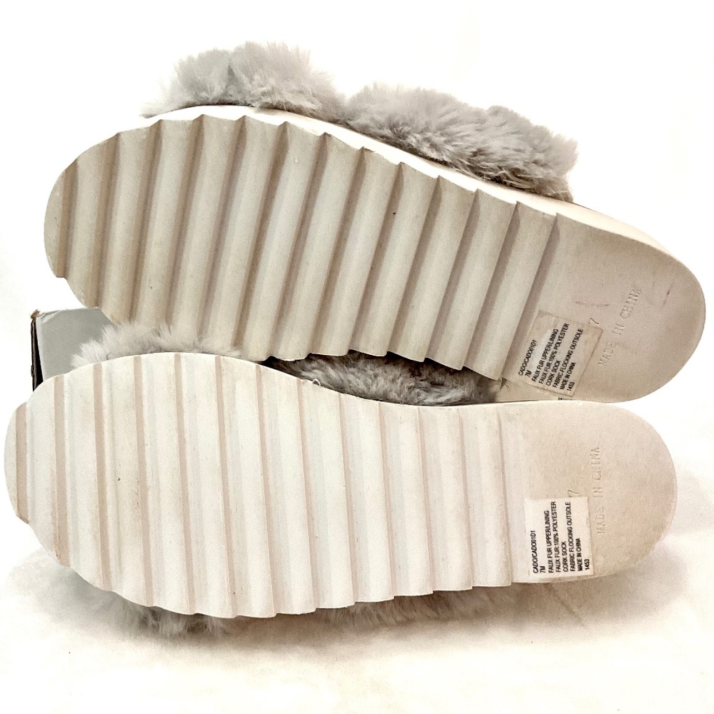 STEVEN by Steve Madden Gray Women's Cozie Slide Sandal Size 7M - Picture 8 of 13